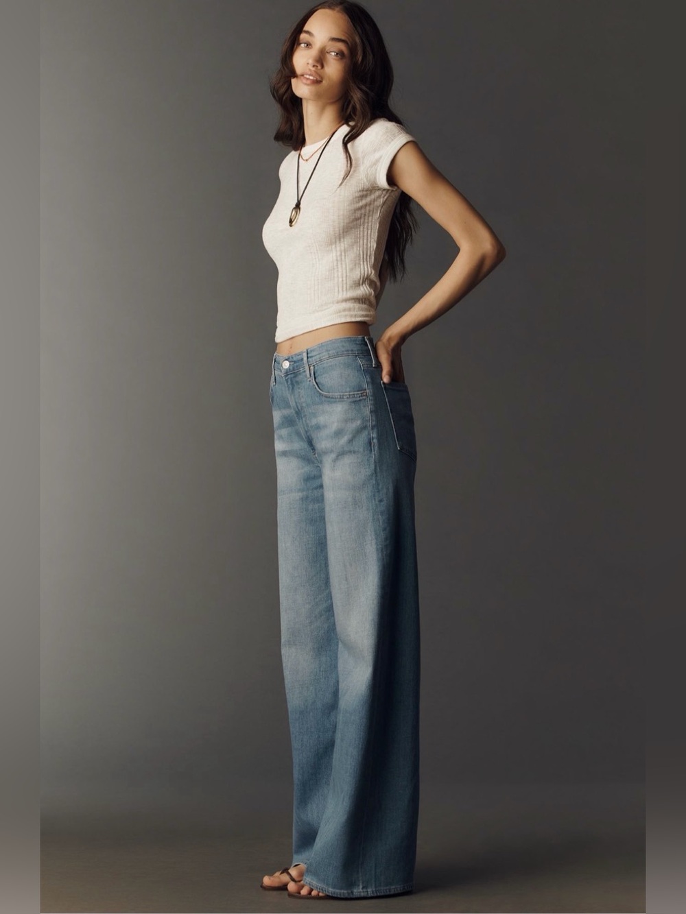 Citizens of Humanity Lyra Long High Rise Wide Leg Jeans- size 27 - Picture 1 of 10